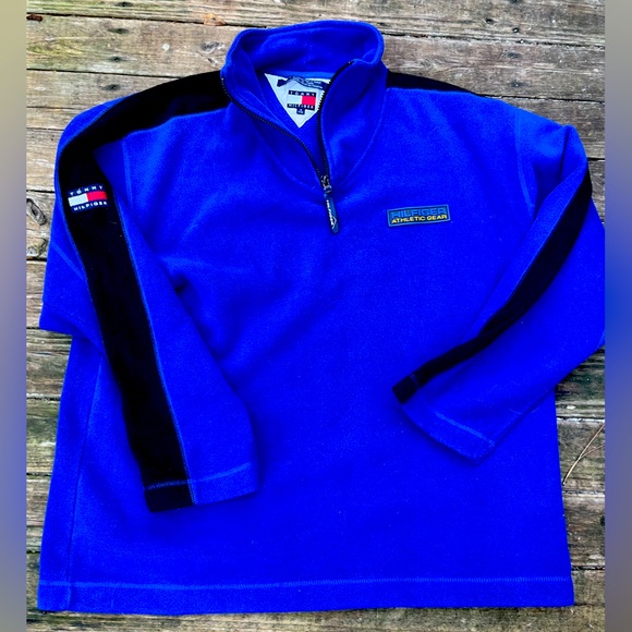 Vintage 90s Tommy Hilfiger Athletic sweater - Picture 1 of 3